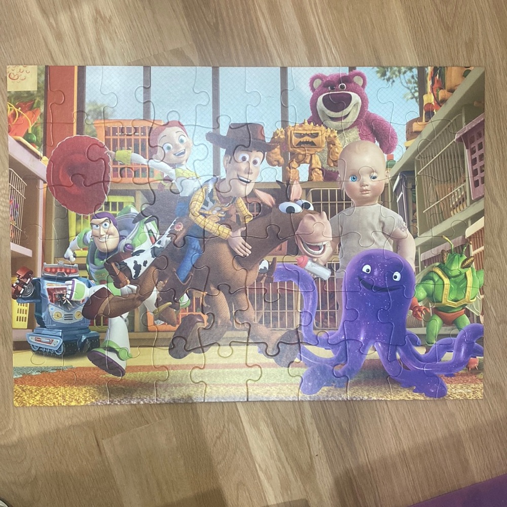 Toy Story puzzle, ravensburger puzzle